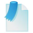 bookmark, document, File Black icon