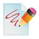 document, write Black icon