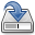 As, save, document Black icon