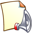 sound LightYellow icon