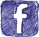 Facebook DarkSlateBlue icon