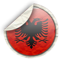 Albania Black icon