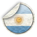 flag, Argentina Black icon