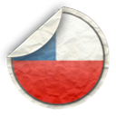 Chile, flag Black icon