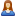 user, Female SaddleBrown icon