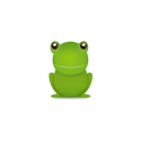 frog Black icon