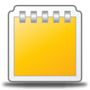 notepad Gold icon