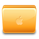Close, Folder, Apple Khaki icon