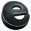 Browser, microsoft, E, internet explorer DarkSlateGray icon
