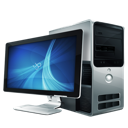 desktop computer, Computer Black icon