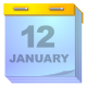 Calendar LightBlue icon