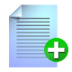 Add, File LightSteelBlue icon