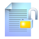 Unlock, File LightSteelBlue icon
