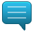 Comment, Chat, Text, talk, Bubble, voice Teal icon