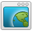 world, share, embed, Browser Gainsboro icon
