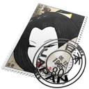 mail, Stamp DarkSlateGray icon