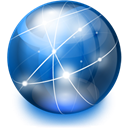 internet, rank, web, network, global, planet RoyalBlue icon