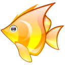 Babelfish, Animal, fish Black icon