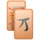 Kmahjongg Black icon