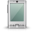 palm, pda, smart phone Black icon