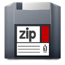 Zip, unmount DarkSlateGray icon