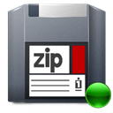 Zip, mount DarkSlateGray icon
