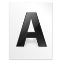 Font, File, Letter, w WhiteSmoke icon