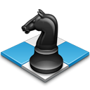 Board game, chess Black icon