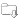 Folder, Down Silver icon