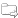 Folder, right Silver icon