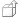 Up, package Gray icon