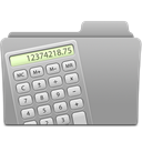 Calc DarkGray icon