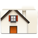 house, Folder, Home Black icon