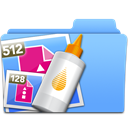 icon composer, Folder LightSkyBlue icon