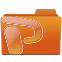 powerpoint Chocolate icon