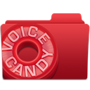voice, Candy Crimson icon