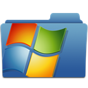 microsoft, windows, backup, Folder SteelBlue icon
