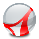 Acrobat, reader, adobe Gainsboro icon