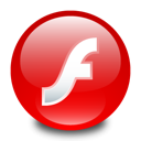 Flash, macromedia Red icon