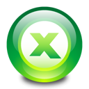 microsoft, Excel Black icon