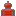 plain, bot, red Gray icon