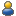 Blue, plain, user Gray icon