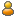 yellow, user, plain Gray icon