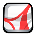 Pdf, Acrobat Black icon