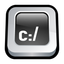 Command, Prompt Black icon