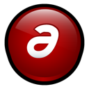 Authorware, macromedia DarkRed icon