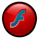 Mx, Flash, macromedia DarkRed icon