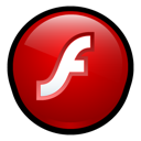 Flash, macromedia DarkRed icon
