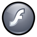 macromedia, player, Flash DimGray icon