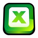 paint, office, Excel, microsoft ForestGreen icon